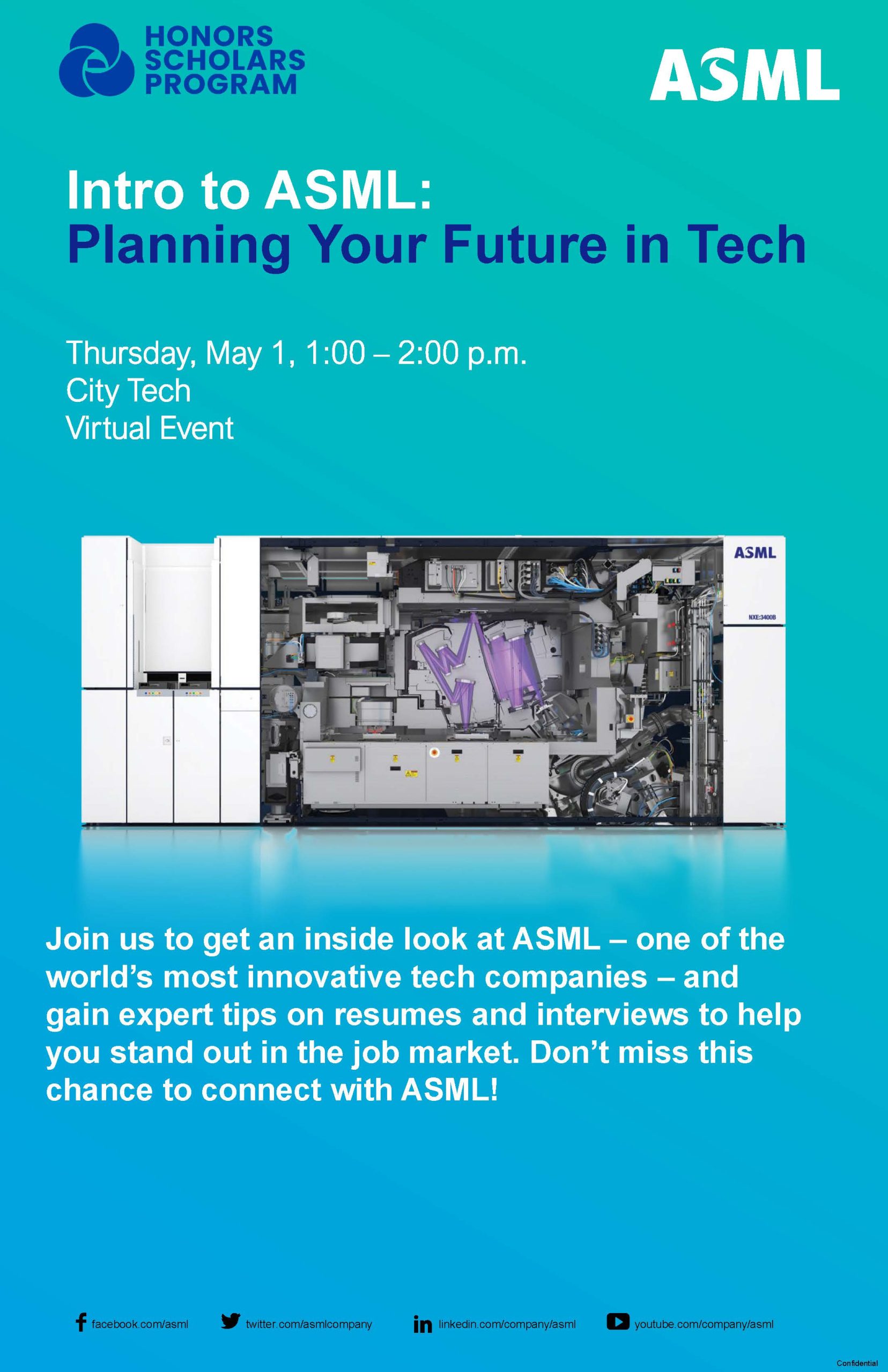 Intro to ASML: Planning Your Future in Tech